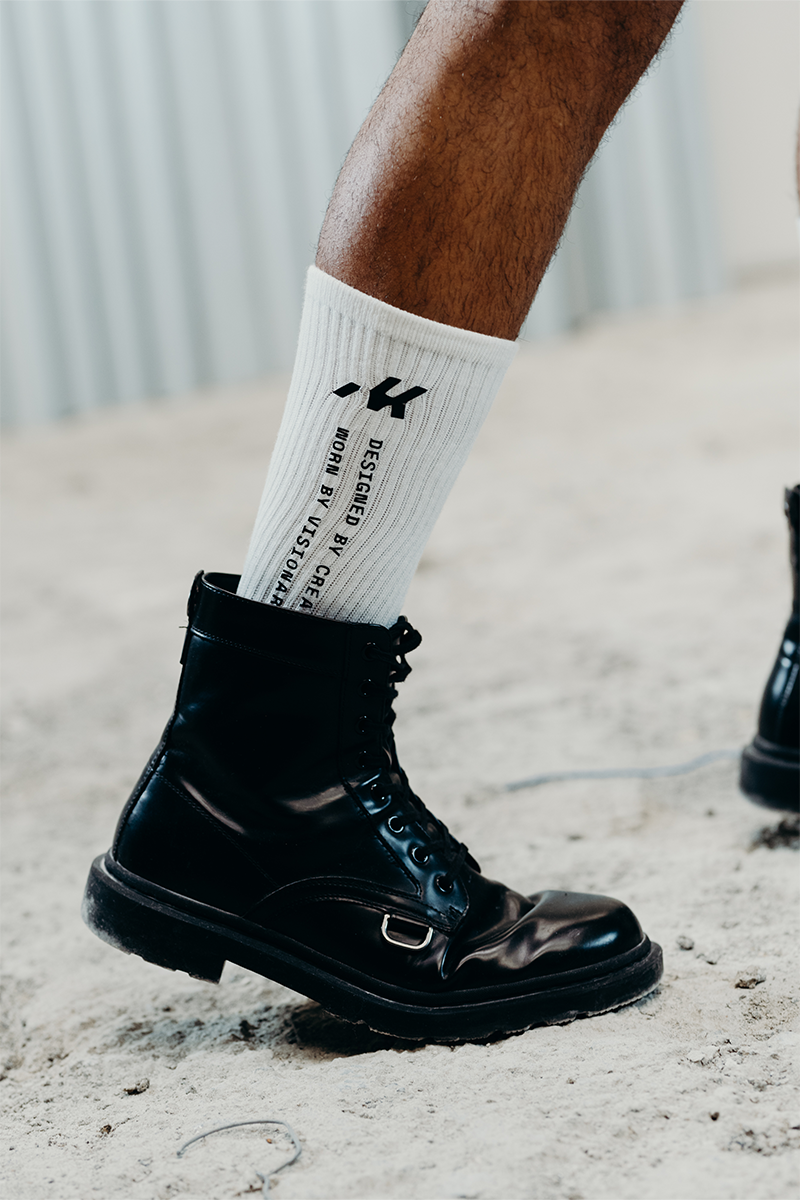 SOCKS LARGE - WHITE