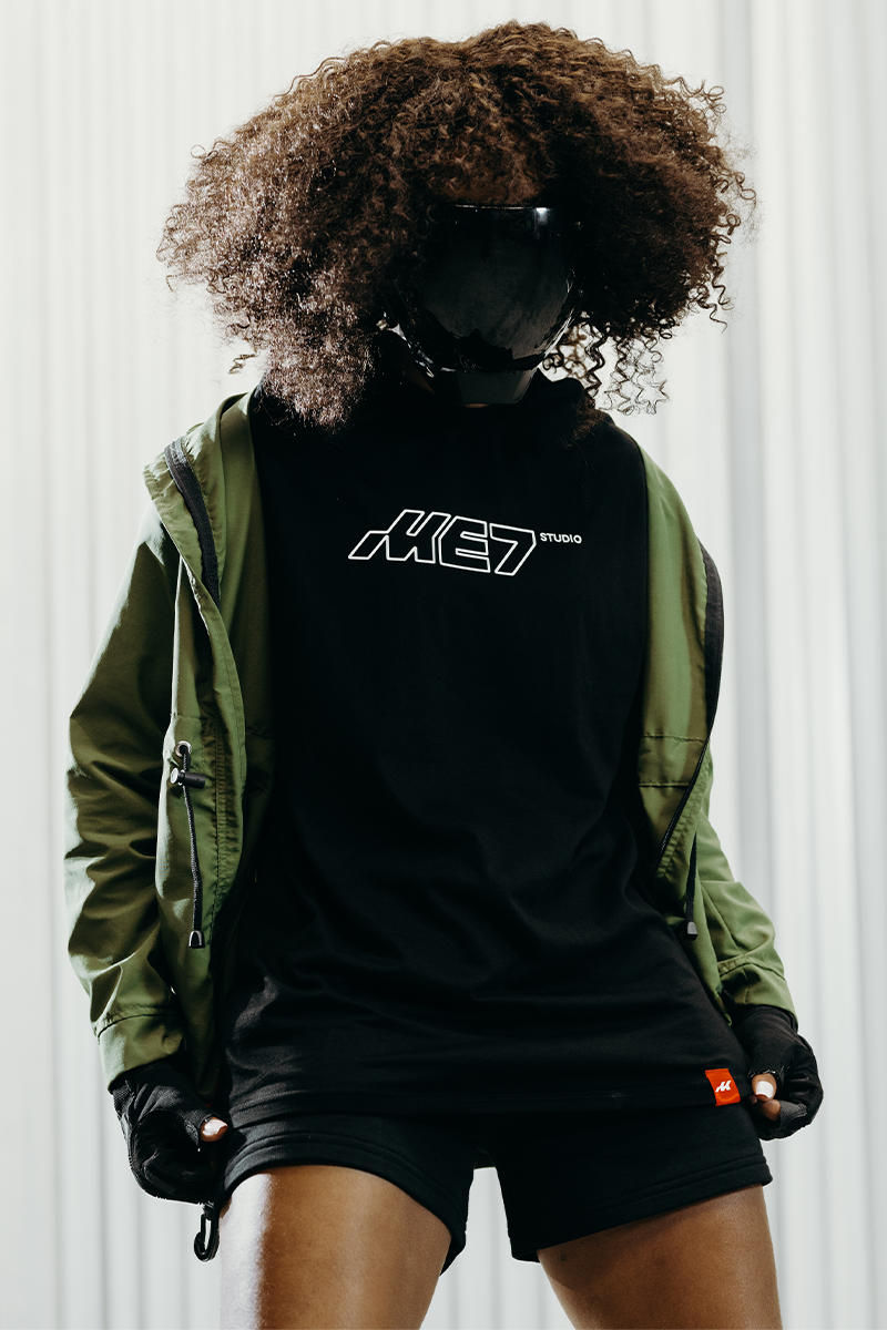 T-SHIRT BASIC ME7 - BLACK