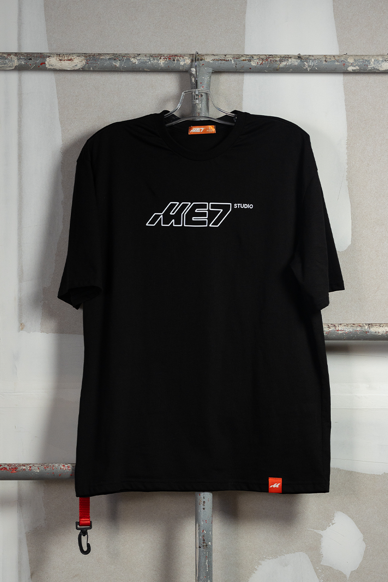 T-SHIRT BASIC ME7 - BLACK