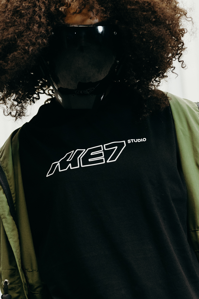 T-SHIRT BASIC ME7 - BLACK