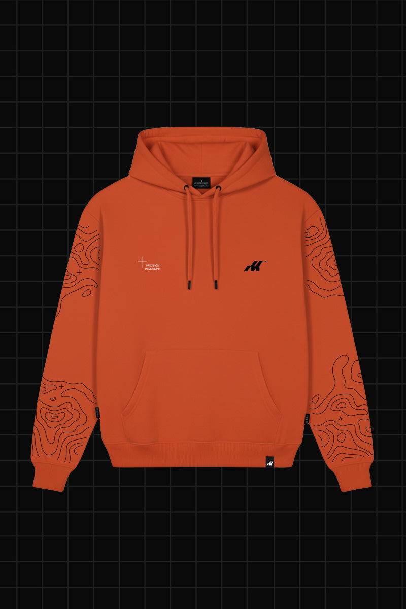 HOODIE FUTURE BUILDERS - ORANGE