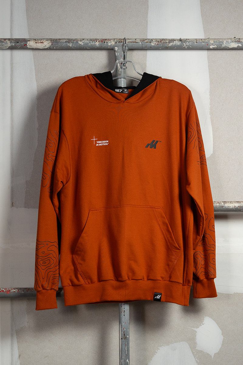HOODIE FUTURE BUILDERS - ORANGE