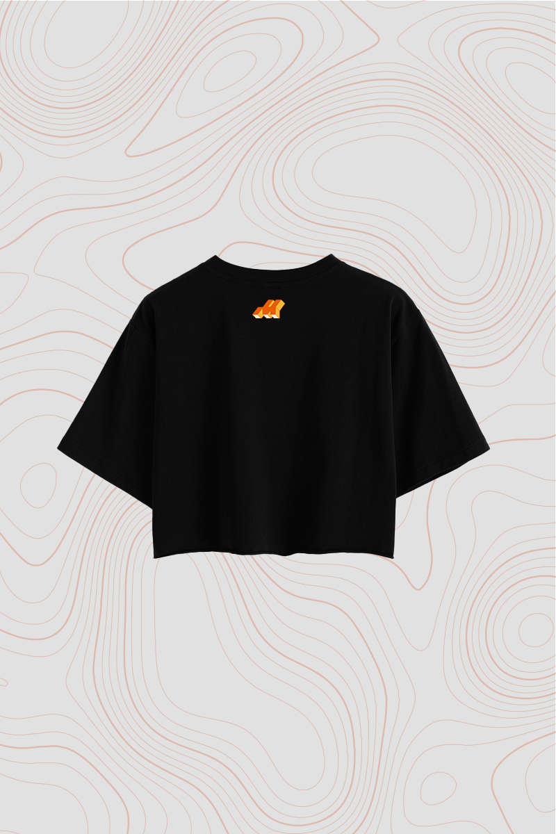 Franela Oversize Crop Top «Barquisimeto» — P2 Territorios