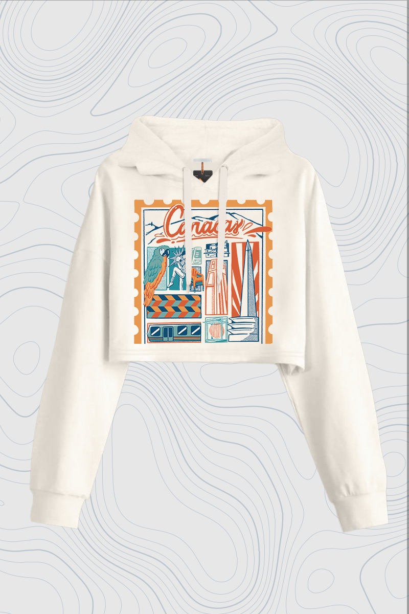 Hoddie Crop Top_Caracas_Phase II_Beige