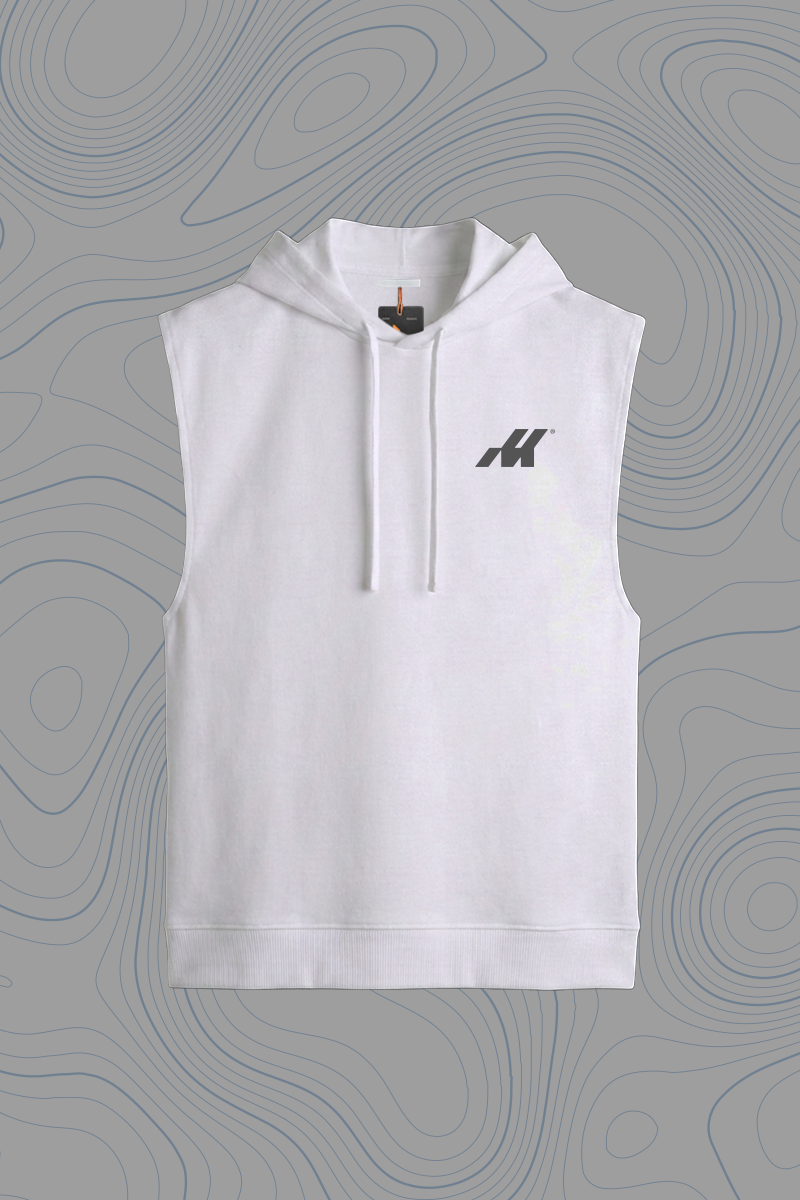 Hoddie Crop Top Sin mangas_Caracas_Phase II_White