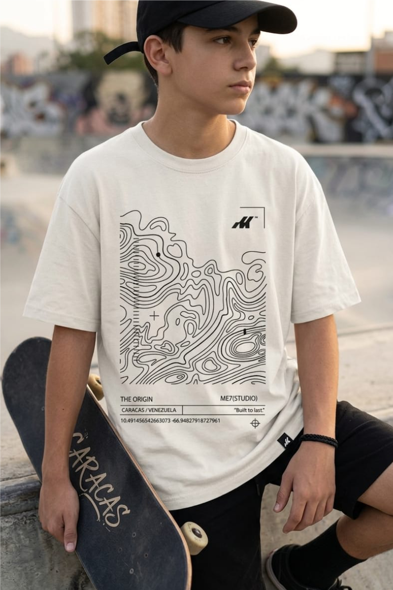 T-SHIRT THE ORIGIN - WHITE