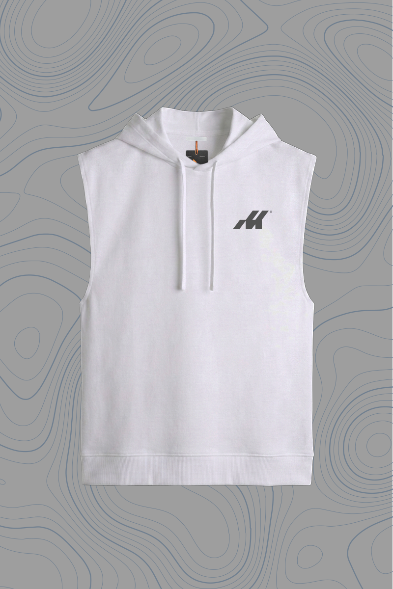 Hoddie Crop Top Sin mangas_La Guaira_Phase II_White