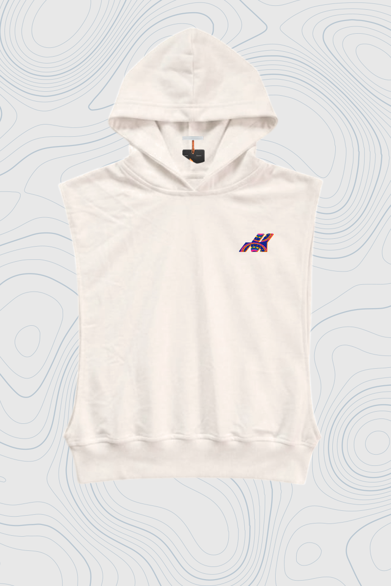 Women's Sleeveless Hoodie "Margarita" — P2 Territorio