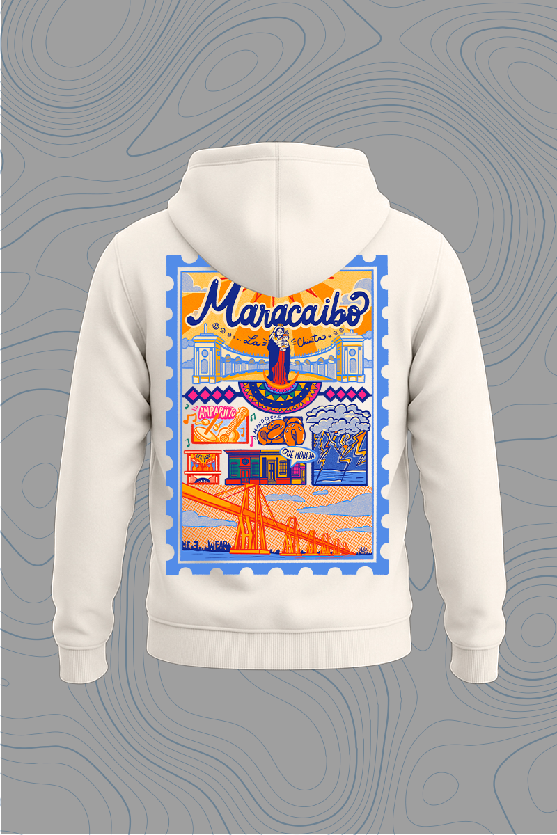 Oversize Hoodie "Valencia" — P2 Territories