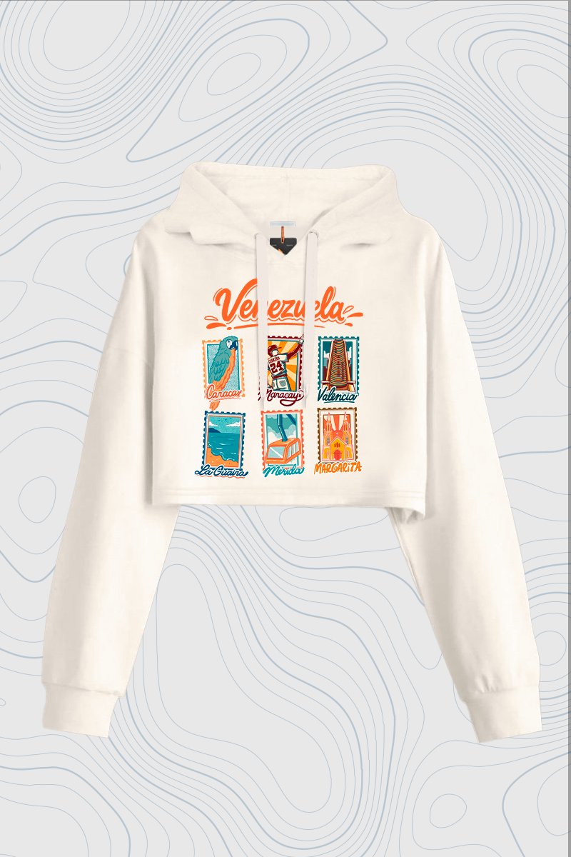 "Margarita" Cropped Hoodie — P2 Territories