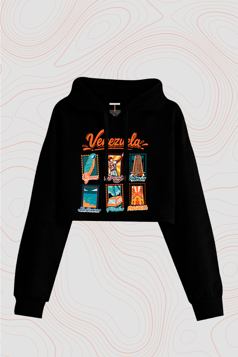 "Margarita" Cropped Hoodie — P2 Territories