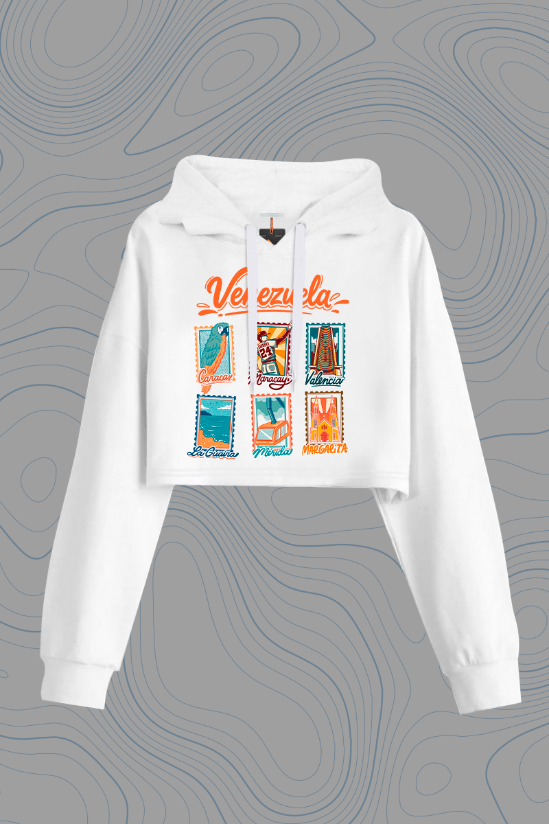 "Margarita" Cropped Hoodie — P2 Territories