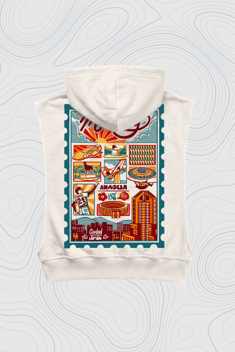 Women's Sleeveless Hoodie "Maracay" — P2 Territorio