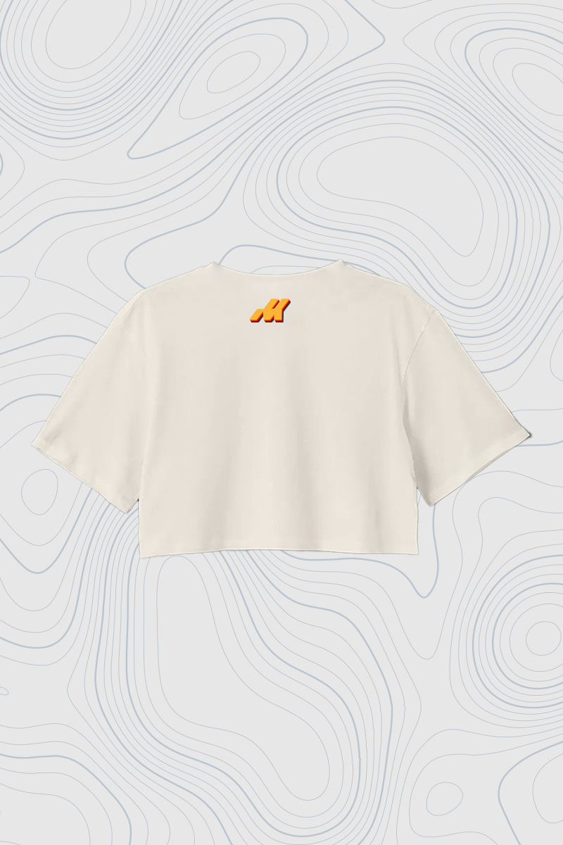 Franela Oversize Crop Top «Maracay» — P2 Territorios