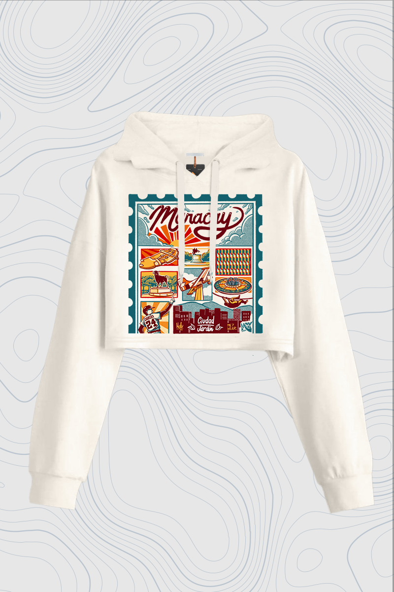 "Maracay" Cropped Hoodie — P2 Territories