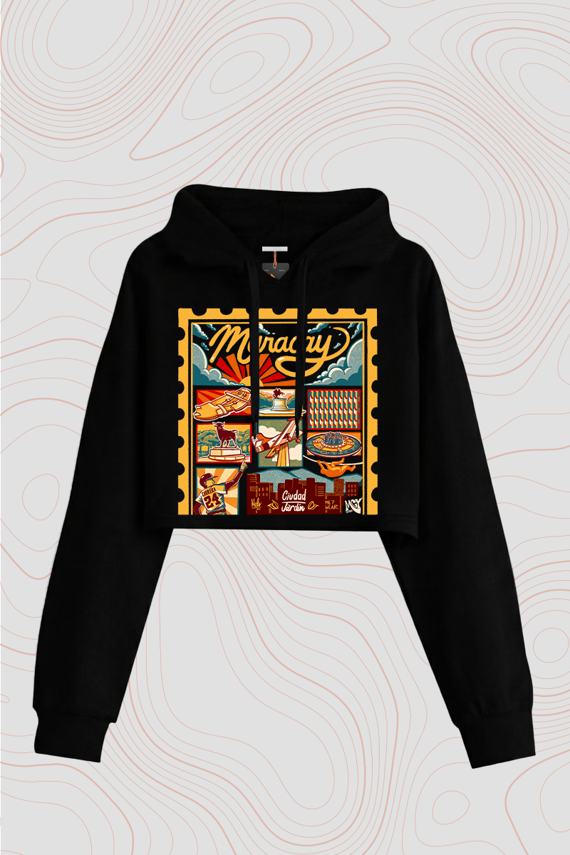 "Maracay" Cropped Hoodie — P2 Territories