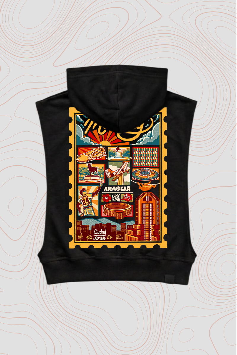 Women's Sleeveless Hoodie "Maracay" — P2 Territorio
