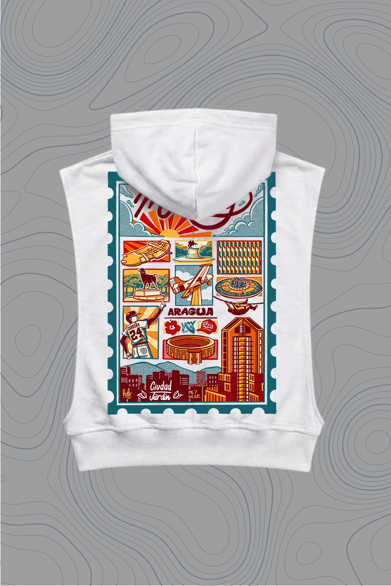 Women's Sleeveless Hoodie "Maracay" — P2 Territorio