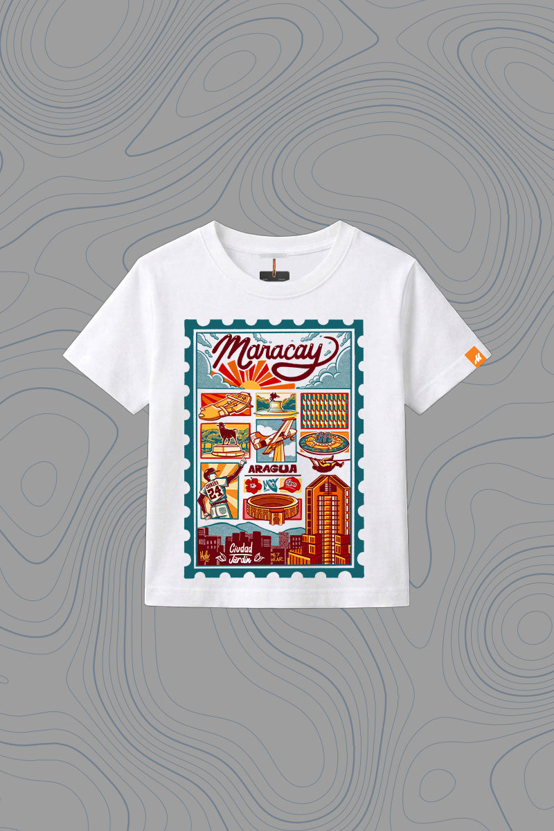 Franela Oversize Niños «Maracay» — P2 Territorios