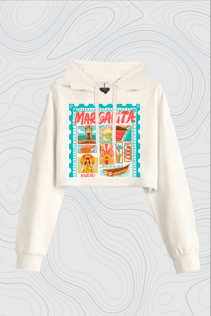 "Margarita" Cropped Hoodie — P2 Territories