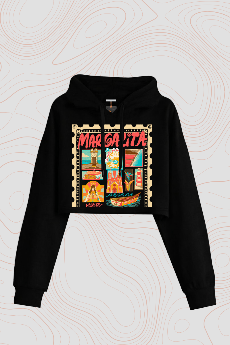 "Margarita" Cropped Hoodie — P2 Territories