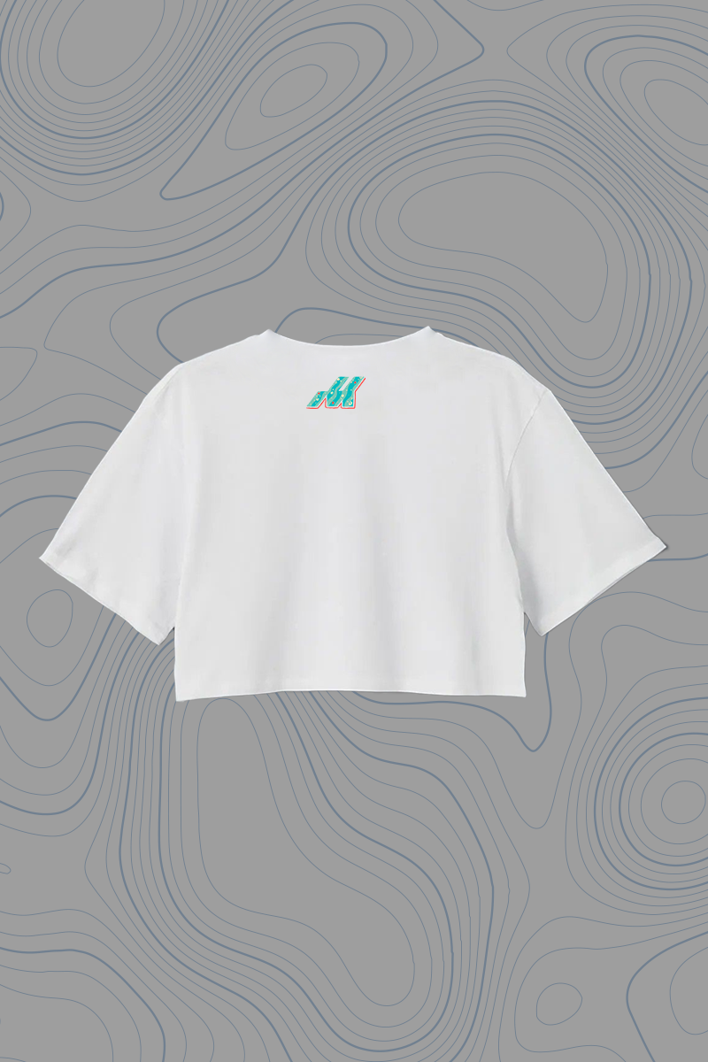 Franela Oversize Crop Top «Margarita» — P2 Territorios