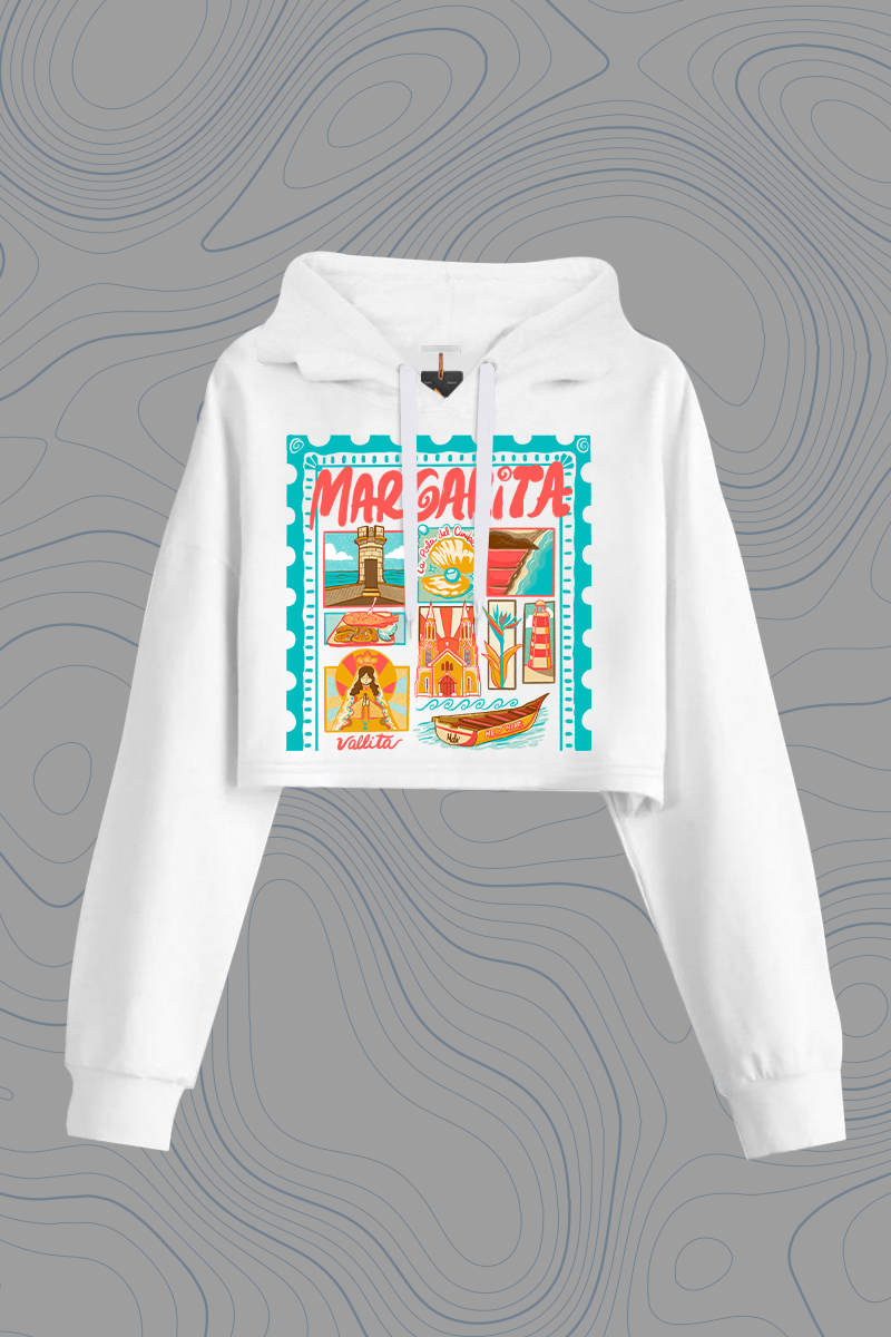 "Margarita" Cropped Hoodie — P2 Territories