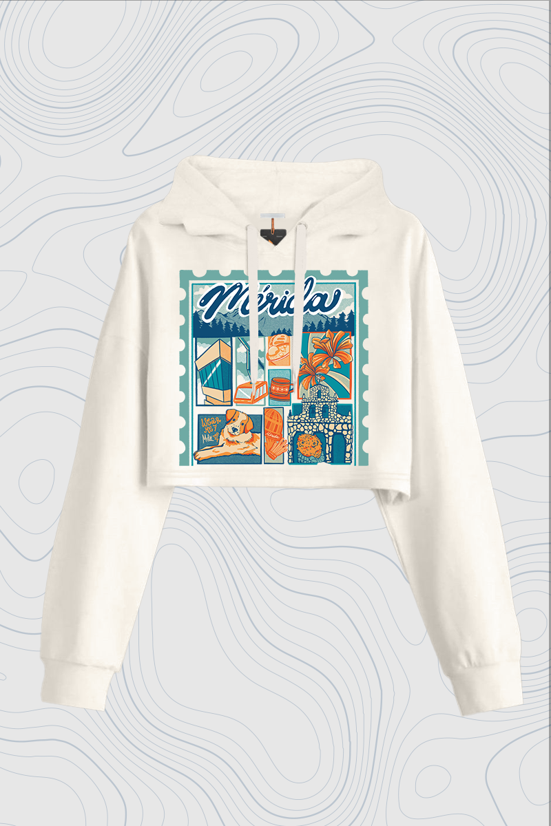 Hoddie Crop Top_Mérida_Phase II_Beige