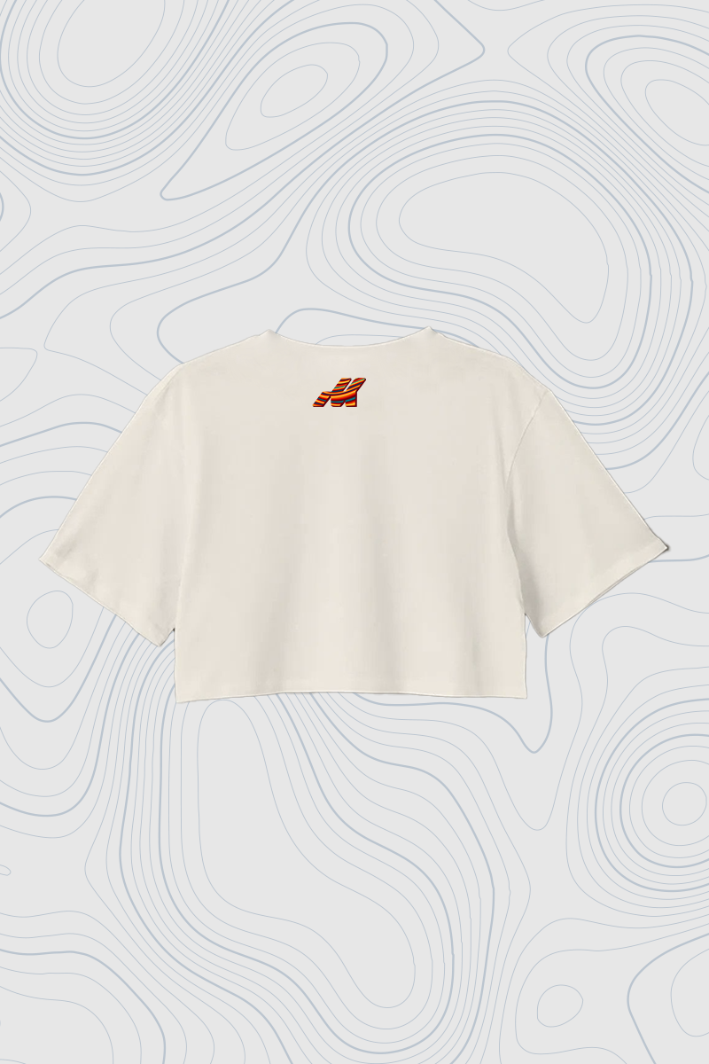 Franela Oversize Crop Top «Valencia» — P2 Territorios