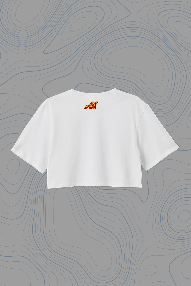 Franela Oversize Crop Top «Valencia» — P2 Territorios